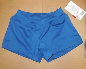 Capezio BX600 Teal Waist Booty Shorts Dance Adult sizes $22 retail value - Picture 1 of 3