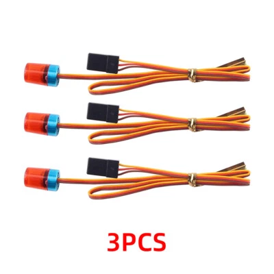 3x Multi-Function Bright LED Flash Lights Alarm Lamp for 1/14 RC Cars Truck - Image 1 of 4