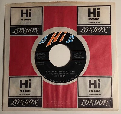 Al Green / You Ought To Be With Me & What Is This Feeling / 72 HI 45 / NM - Image 1 of 4