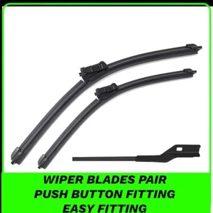 For Land Rover Range Rover Evoque 2011-2020 Front Windscreen Wiper Blades 24"22" - Picture 1 of 4