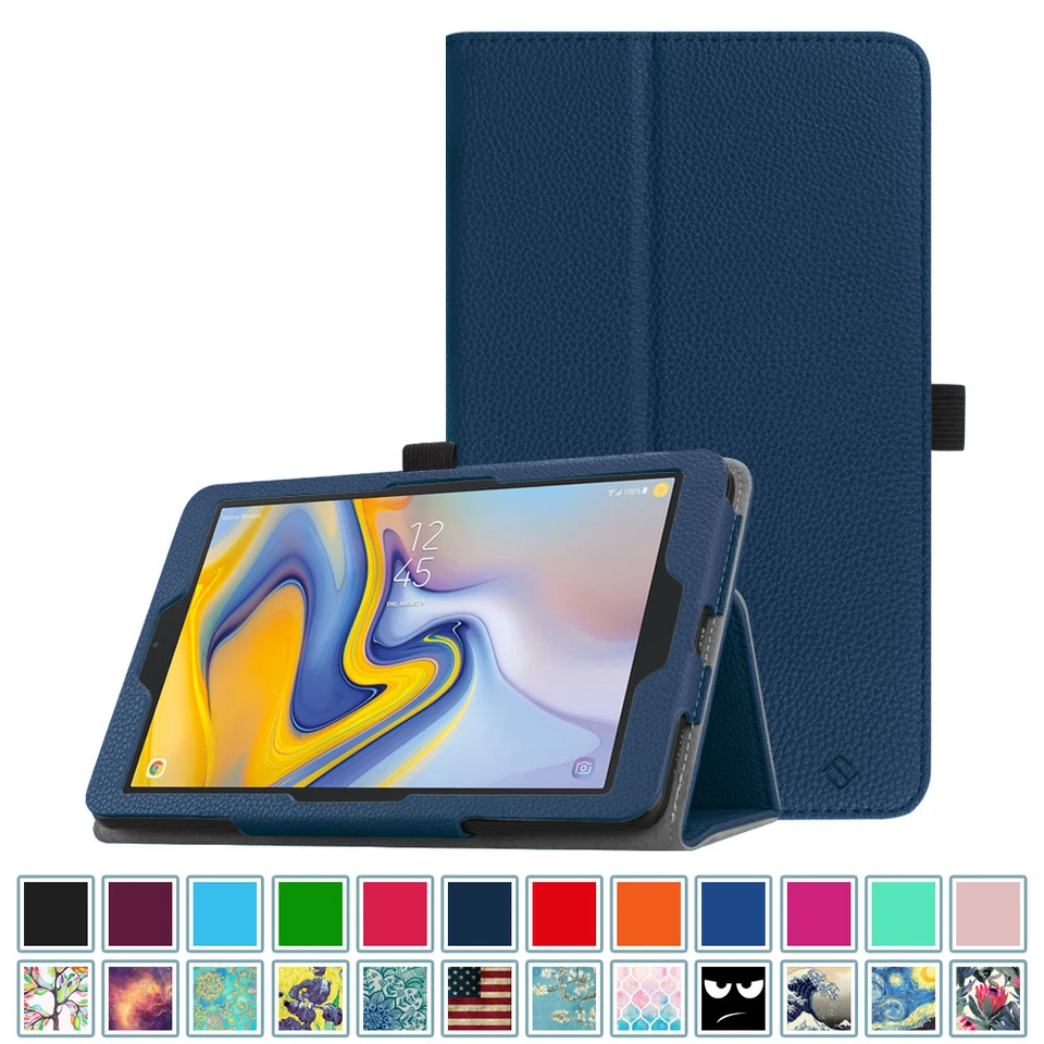 Capa suporte fólio para tablet Samsung Galaxy Tab A 8,0 polegadas SM-T387 2018 - Imagem 1 de 4