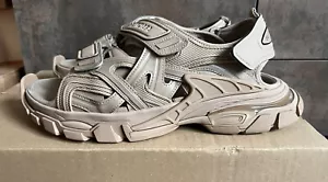 Original Balenciaga Track Sandalen Gr. 44 UK10 US11 Schuhe Beige Trainer Tourist - Bild 1 von 6