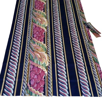 Par de Cortinas Paneles Cortina 2 Corbatas Poliéster Multicolor Modernas 42" x 87" cada una Foto 1 de 4