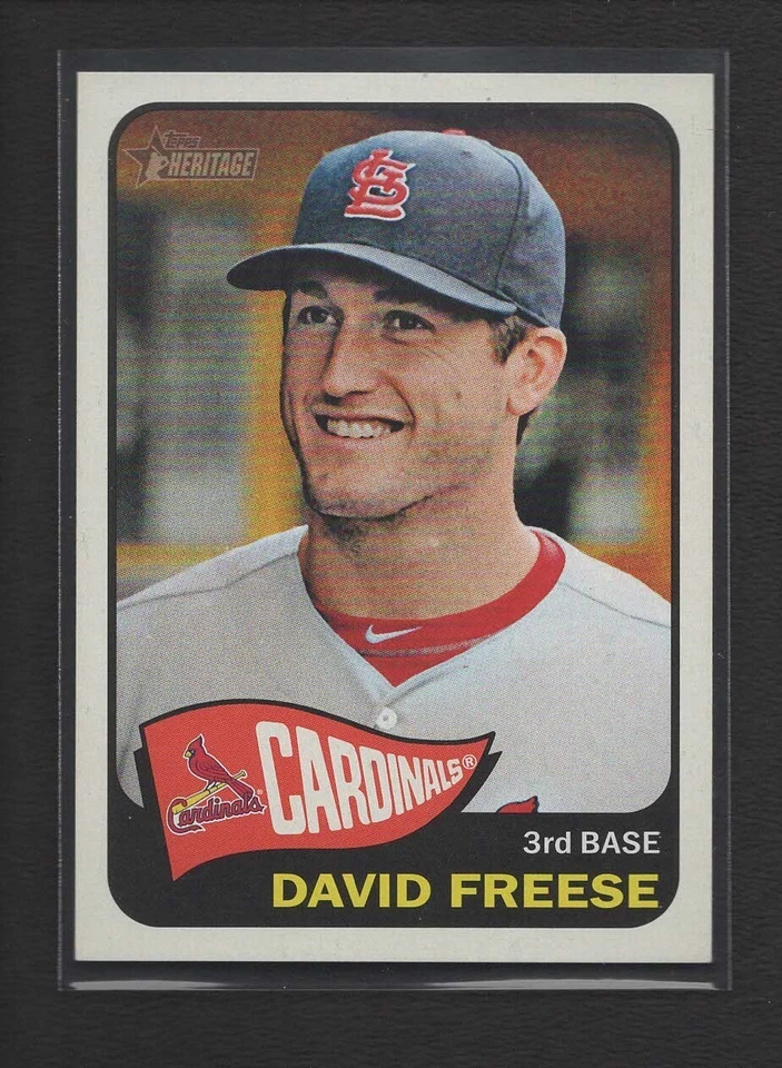 2014 Topps HERITAGE Short Print *** DAVID FREESE   SP # 450   MINT - Image 1 of 1
