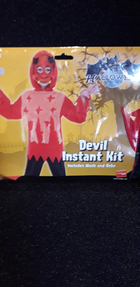 Elegante Vestido para Niños Red Devil Monster Talla Única Foto 1 de 1