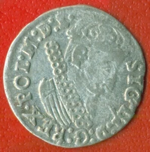 Polen 3 Gros 1623 Sigismund III Vasa Waza 132 - Bild 1 von 2