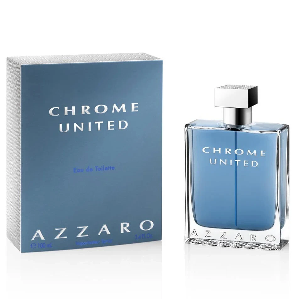 Spray natural Chrome United por Azzaro para hombre EDT 3,4 FL OZ/100 ML nuevo en caja Foto 1 de 1