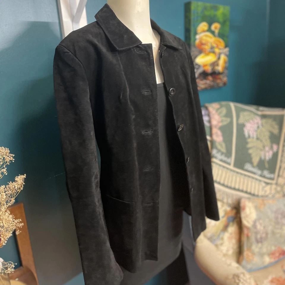 Chaqueta de gamuza genuina Northern Traditions talla M nueva sin etiquetas Foto 1 de 4