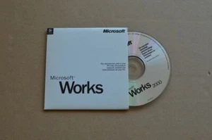 Original Microsoft WORKS 2000 OEM CD mit Produkt-Key Lizenz - unbenutzt - Bild 1 von 1