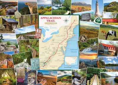 Eurographics Appalachian Trail 1000 Piece Jigsaw Puzzle - Image 1 of 2