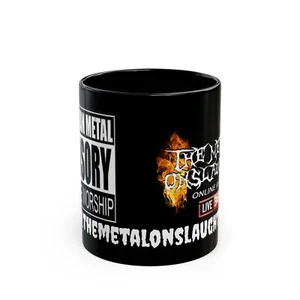 TMO Online Radio 11 Unzen Schwarz Tasse - Bild 1 von 7