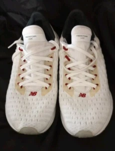 New Balance Mens Fresh Foam Lazr V2 D Running Shoes White Low Top Size 13 - Picture 1 of 5