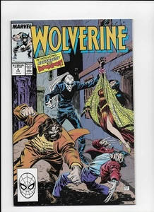 Wolverine # 4 Very Fine Mavel Comics 1988 Series - Picture 1 of 1