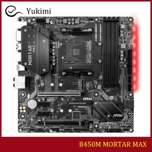 FOR MSI B450M MORTAR MAX AM4 AMD 128GB HDMI m-ATX Motherboard - Picture 1 of 5