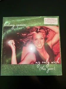 Britney Spears My Only Wish This Year GREEN MARBLE COLORED VINYL 12" Single NEW - Picture 1 of 4