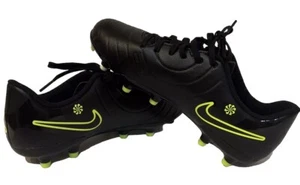 Nike Stollen Fußball Jungen Jugend Größe 6 Schwarz Neon Unisex Sport Neu - Bild 1 von 8