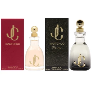 2 SET BOX RED&BLACK I Want Choo Forever by Jimmy Choo perfume for her EDP 3.3 oz - Picture 1 of 8