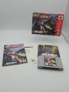 Re-Volt (Nintendo 64, 1999) Caja Manual Completa CIB N64 - Imagen 1 de 8