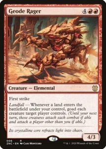 Geode Rager - Commander: Zendikar Rising (ZNC) --- (Near Mint NM) - Picture 1 of 1