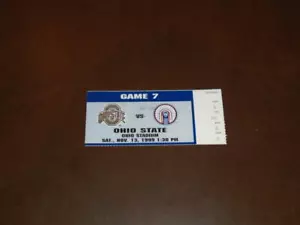 1999 ILLINOIS AT OHIO STATE FOOTBALL TICKET STUB - Bild 1 von 2
