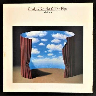 Gladys Knight & The Pips ‎– Visions (1983) Very Good Vinyl LP Foto 1 de 2