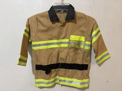 Chaqueta Melissa and Doug Departamento de Bomberos Niños Halloween Juego Disfraz Edades 3-6 *Defectos Foto 1 de 4