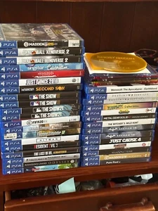PLAYSTATION 4 GAMES YOU CHOOSE - Picture 1 of 1
