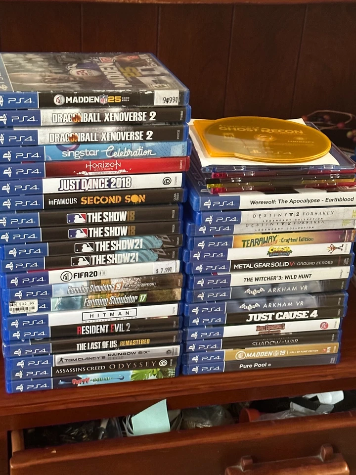 PLAYSTATION 4 GAMES YOU CHOOSE  - Image 1 of 1