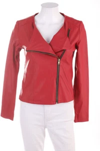 Ohne Label Kunstlederjacke Lederjacke Faux Leather S rot - Bild 1 von 5