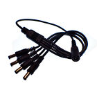 1-To-4 Dc Power Splitter Cable With 5.5X2.1Mm Plugs For Cctv (Psc4)