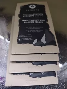 4 SEPHORA COLLECTION Clean Charcoal Nose Strip AUTHENTIC Free Shipping - Picture 1 of 5