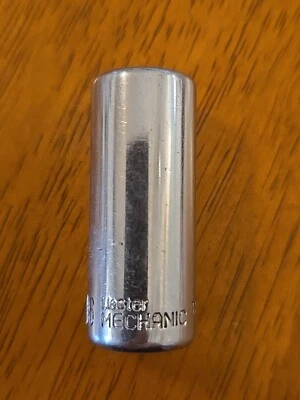 MASTER MECHANIC, 3/8" DRIVE DEEP SOCKET, 9/16" SAE, 12 PT, M1318,   R51 - Image 1 of 4