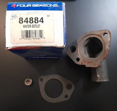 Four Seasons #84884 Water Outlet / Thermostat Housing / Ford Lincoln Mercury - Image 1 of 4