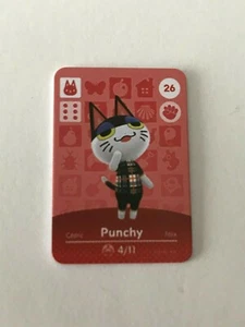 Animal Crossing New Horizons  Mini NFC Karte Punchy - Bild 1 von 1