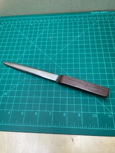 Vintage Japanese Letter Opener JAPAN Pat. No. 227830 Rosewood Handle 9"L - Picture 1 of 4