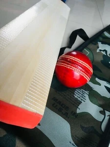 MASSANFERTIGUNG ENGLISH WILLOW CRICKETSCHLÄGER GROSS 43 mm dicker Rand Cricketschläger.. - Bild 1 von 5