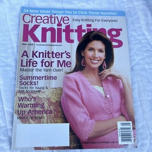 Creative Knitting Magazine Easy Knitting for Everyone 34 Projects May 2008 - Picture 1 of 9