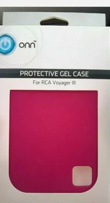 PROTECTIVE GEL CASE FOR RCA VOYAGER 3. PINK - Image 1 of 2