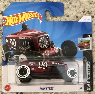 Hot Wheels MAX STEEL ROSSO 2024 1:64 - Immagine 1 di 2