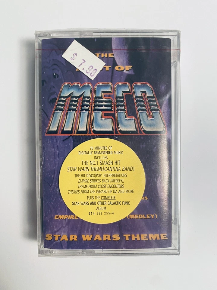 The Best Of Meco By MECO Cassette Tape Soundtrack RARE SEALED Star Wars NOS - Image 1 of 3