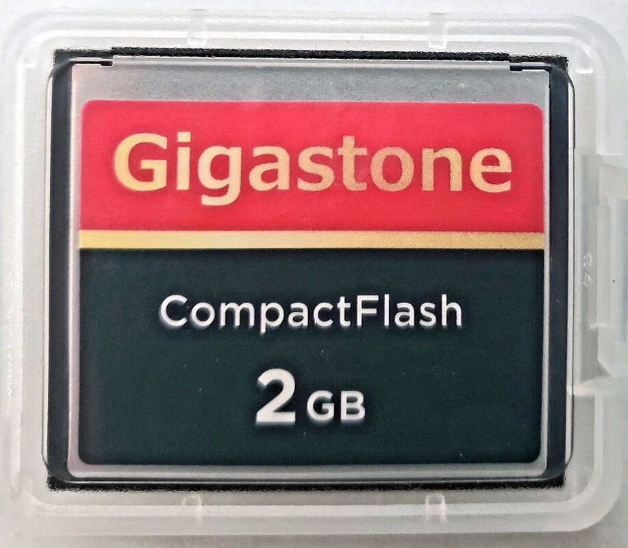  Dane-Elec/Gigastone 2GB 2 GB Compact Flash Memory Card for Nikon SLR Cameras  - Image 1 of 1