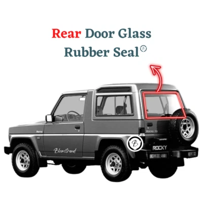 Daihatsu Taft Rocky Rugger Fourtrak F70 F73 F75 F78 Sello de goma de vidrio... - Imagen 1 de 4