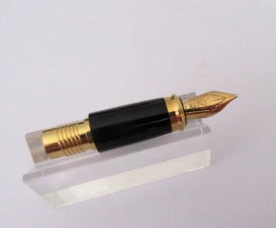 BLOC PLUME EN OR 14 CARATS ST DUPONT STYLO FIDELIO NIB SECTION NEUVE N33 36 27