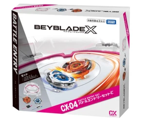Takara Tomy Beyblade X CX-04 Battle Entry Set C Complete set Gear Sport New - Picture 1 of 4