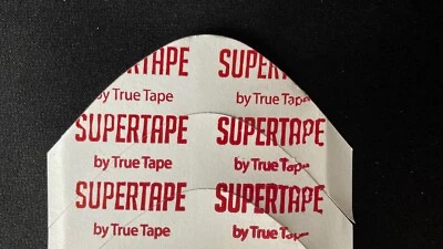 SUPERTAPE, TRUETAPE, TRUE TAPE, SUPER TAPE Meiste gebogene Bänder SuperTape Klebestreifen für Trichologieanwendungen - stark