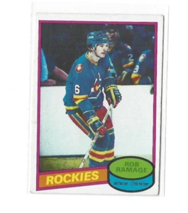1980-81 O-Pee-Chee #213 Rob Ramage RC EX - Picture 1 of 2