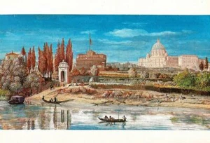 Postcard G. Van Wittel "Prati di Castello" Palazzo Dei Conservatori Rome Unused - Picture 1 of 1