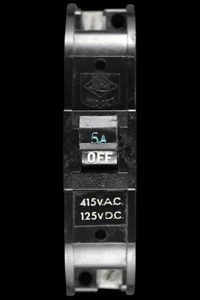 LUPUS 5 AMP MCB CIRCUIT BREAKER 415V MIDGET - Picture 1 of 6