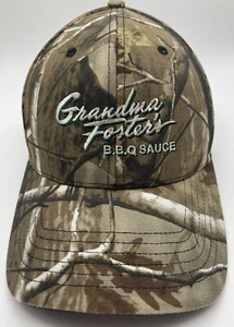 Grandma Foster's BBQ Sauce Realtree Camo Hat Adjustable Hat Cap Strapback - Bild 1 von 8