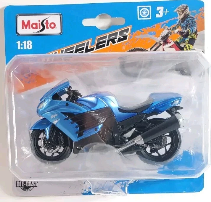 Kawasaki Blue Diecast Motorcycles for sale | eBay